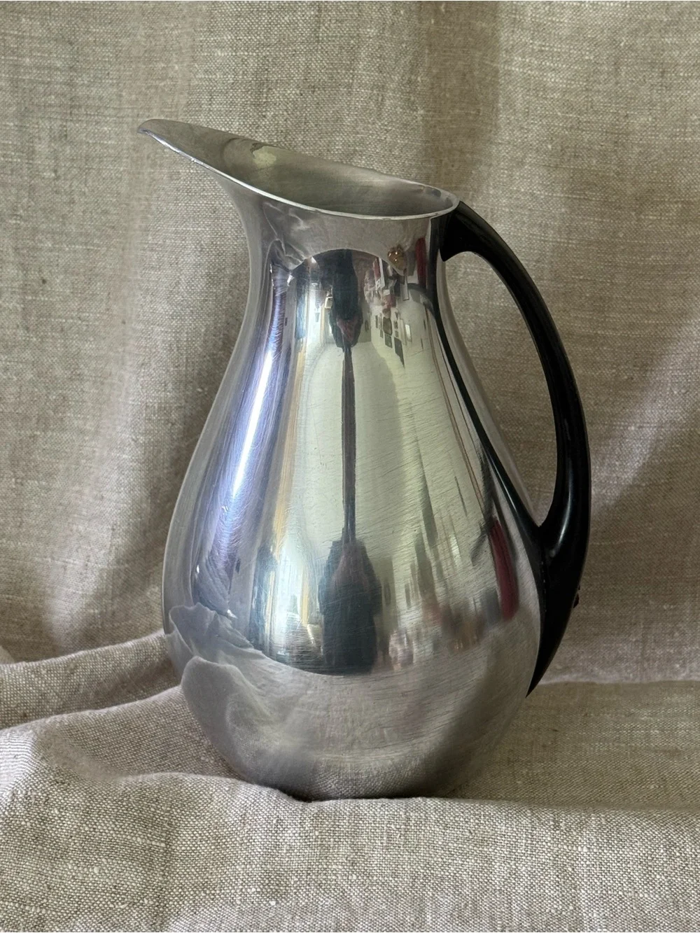 Retro Mid Century Modern Puralum Portugal Water Pitcher